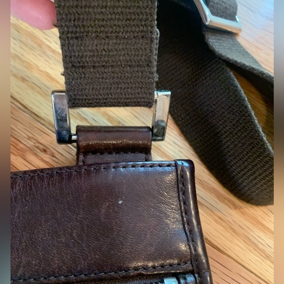 Burberry Nova Check Canvas Crossbody Bag Beige Canvas - Picture 9 of 13